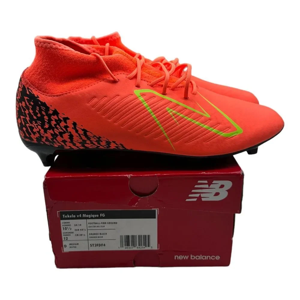 New‎ Balance Tekela v4 Magique FG Soccer Cleats Shoes Unisex Size M 10.5 W 12
